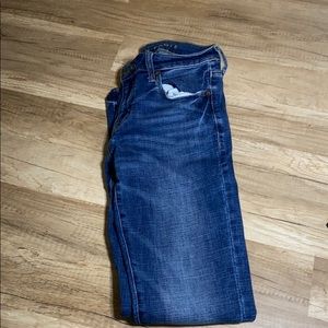 American Eagle Dark Non-Ripped Jeans